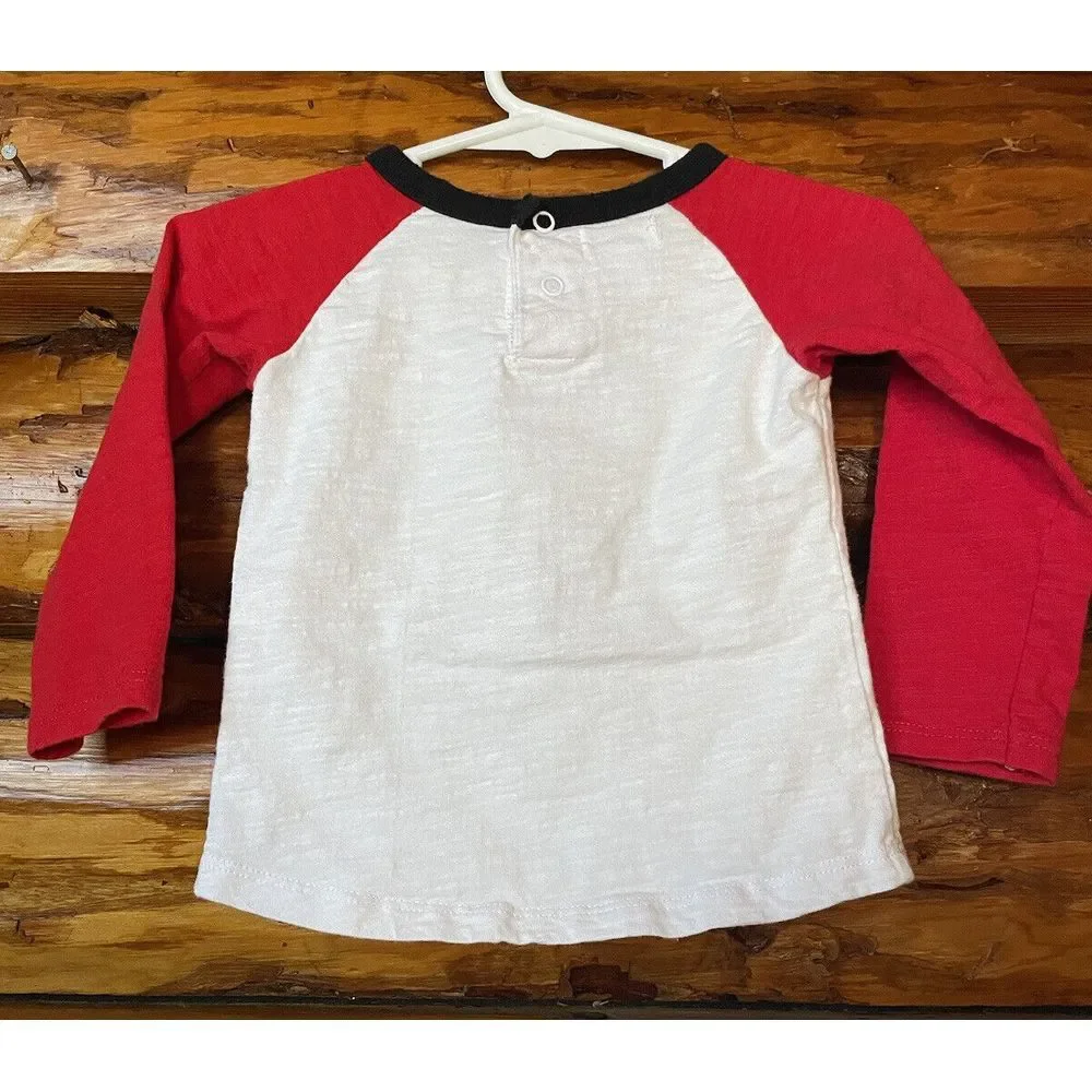 Mudpie Football Shirt‎ Size 12-18 Months